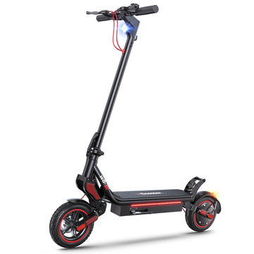 isinwheel S10Pro Electric Scooter for Adults & Teens,750Powerful Motor,28Miles Long Range,25 MPH Top Speed, Foldable Commuting E Scooter for Campus, Commuting, Off-Road