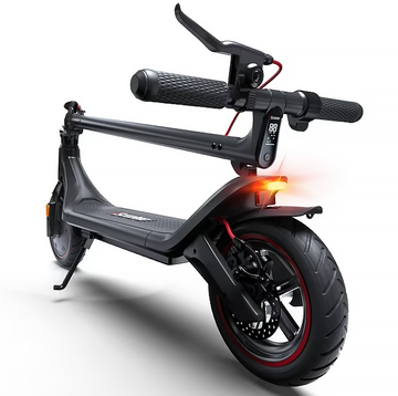 iScooter 350W Electric Scooter, 15.6mph Top Speed Escooter, up to 15-18Miles Range, Foldable Commuting Electric Scooter for Adults & Students with Double Braking System