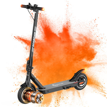ECOROAD EC6 Electric Scooter, 400W Peak Motor, Up To 19 MPH & 15 Miles Range, 8.5" Pneumatic Tires, Foldable Commuter E-Scooter for Adults and Teens