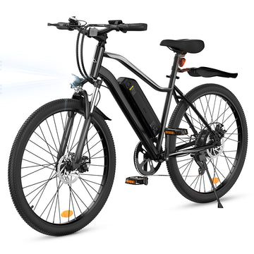 iSinwheel EB3 500W Electric Bicycle for Adults,20MPH 50+ Miles,26" Mountain E-Bike,35-Speed,Commuting Electric Bike UL,Black