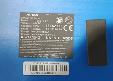 48V 10Ah lithium battery for electric scooters