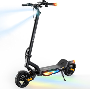 isinwheel S-Nova Electric Scooter Adults – 19/38 Miles Long Range, 600/1000W Peak Power, 20/28 MPH Top Speed, 8.5"/10" Pneumatic Tires, Dual Disc Brakes, Foldable E-Scooter for City Commuting & Campus