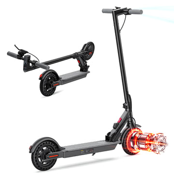 Electric Scooter for Adults Teens,8.5"Tires Folding E-Scooter with 21Mph,350W Motor,19Miles Range,LED Display and Cruise Control