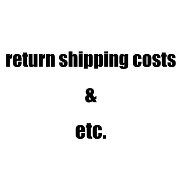 After-sales service make-up shipping or price difference