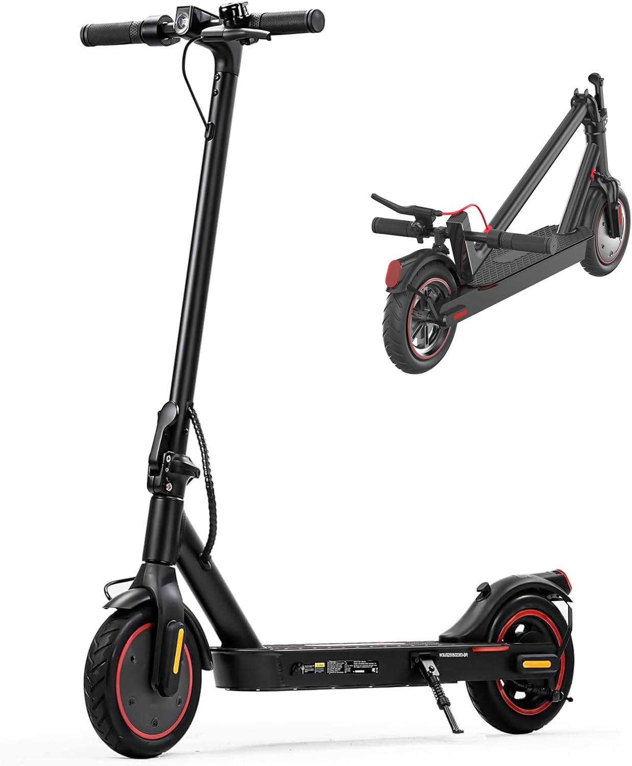 isinwheel Electric Scooter for Adults & Teens, 1000/750/500/350W Powerful Motor, 37/28/23/21 Miles Long Range, 28/25/22/18 MPH Top Speed, Foldable Commuting E Scooter for Campus, Commuting, Off-Road