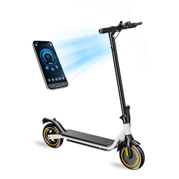 iSinwheel 500W Electric Scooter for Adults,21 MPH Foldable E-Scooter with 120KG Max Load,3 Speed Modes,Disc Brake and APP Control