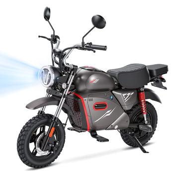 Electric Scooter with Seat, 35 MPH Top Speed E-Scooter for Adults up to 56 Miles Range, 15” Tires，Electric Scooter with Dual Suspension, Dual Brakes, NFC Start