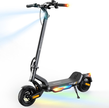 isinwheel S-Nova Electric Scooter Adults – 19/38 Miles Long Range, 600/1000W Peak Power, 20/28 MPH Top Speed, 8.5"/10" Pneumatic Tires, Dual Disc Brakes, Foldable E-Scooter for City Commuting & Campus