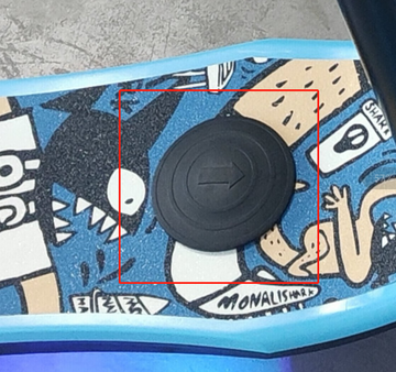 M3-Mini Aftermarket Parts / Kids' Scooter Accelerator Pedal Pad / 3723840