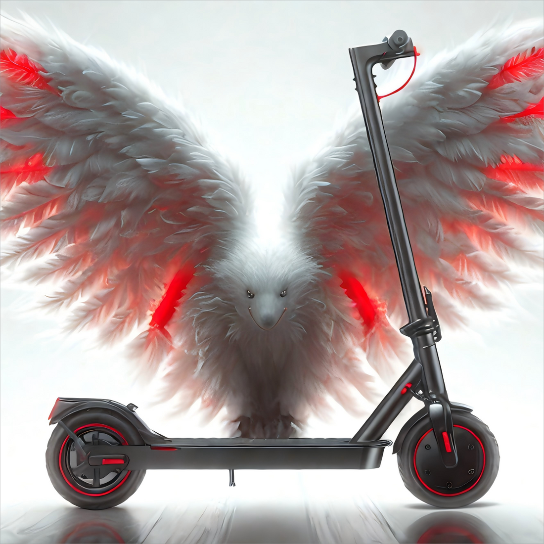 iSinwheel Electric Scooter for Adults Teens,8.5"Tires Folding E-Scooter with 18Mph,350W Motor,21Miles Range,LED Display and Cruise Control