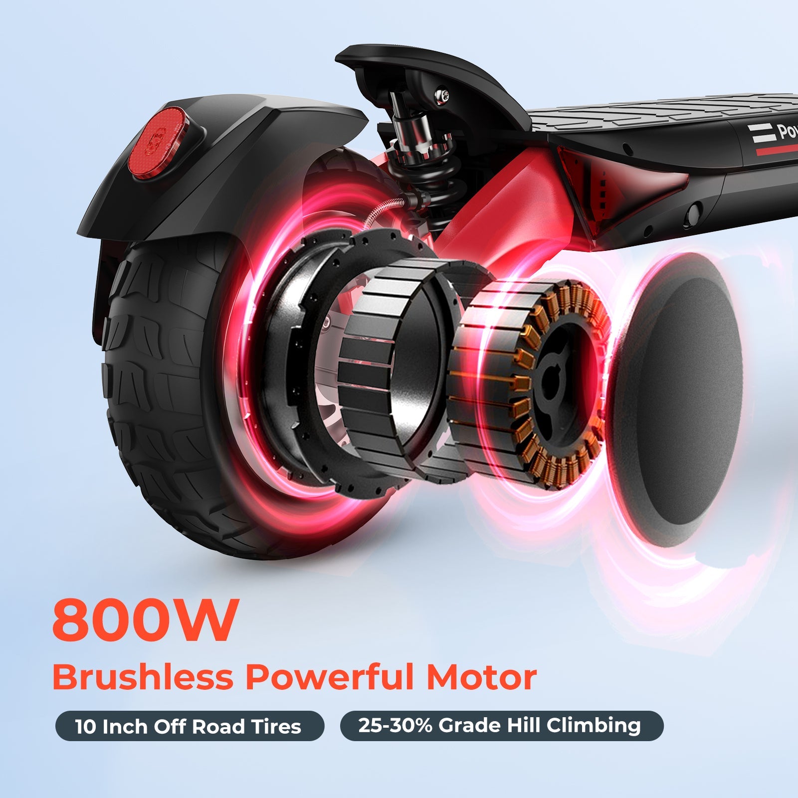 R 800W Off Road Electric Scooter Circooter