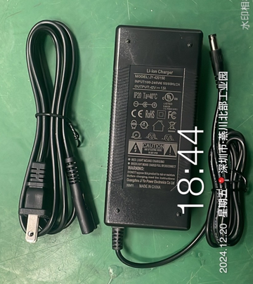 Scooter Replacement Parts / 42V 1.5A Power Adapter / 3976454