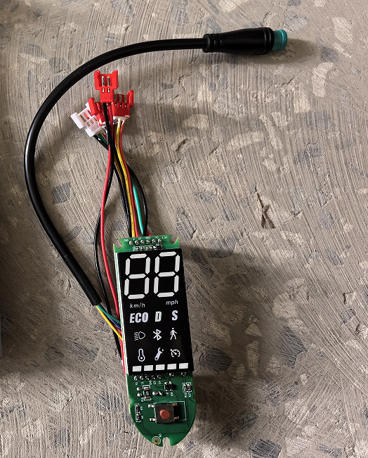 Electric scooter controller&dashboard