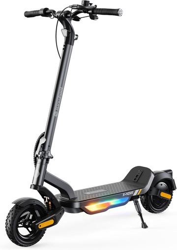 isinwheel S-Nova Electric Scooter Adults – 19/38 Miles Long Range, 600/1000W Peak Power, 20/28 MPH Top Speed, 8.5"/10" Pneumatic Tires, Dual Disc Brakes, Foldable E-Scooter for City Commuting & Campus