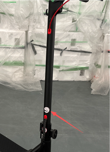 Post + Folder Assembly / Scooter Aftermarket Parts