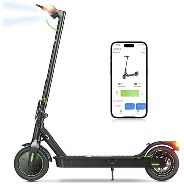 isinwheel S9Pro-New Electric Scooter 19 Miles Range,19MPH Top Speed, 350W Motor Cruise Control Electric Scooter Adults for Commute Dual Braking System Scooter for Adult/Youth